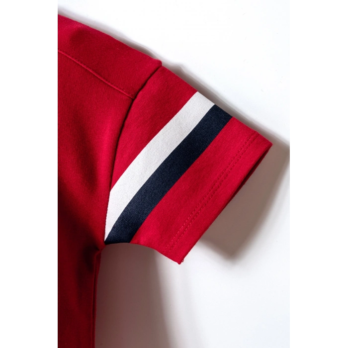 U.S.POLO ASSN. ERKEK BEBEK ŞORT T-SHIRT TAKIM - KIRMIZI