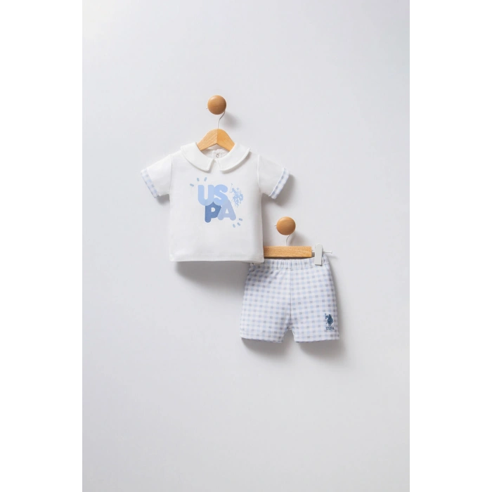 U.S POLO ASSN ERKEK BEBEK 2Lİ TAKIM - Beyaz