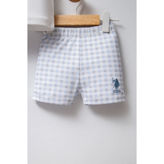 U.S POLO ASSN ERKEK BEBEK 2Lİ TAKIM - Beyaz