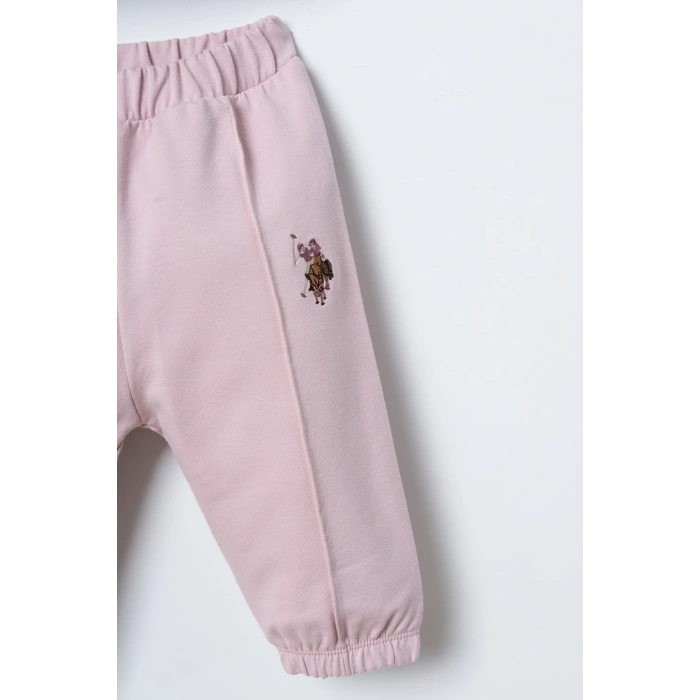 U.S.POLO ASSN. KIZ BEBEK 2Lİ TAKIM - PUDRA