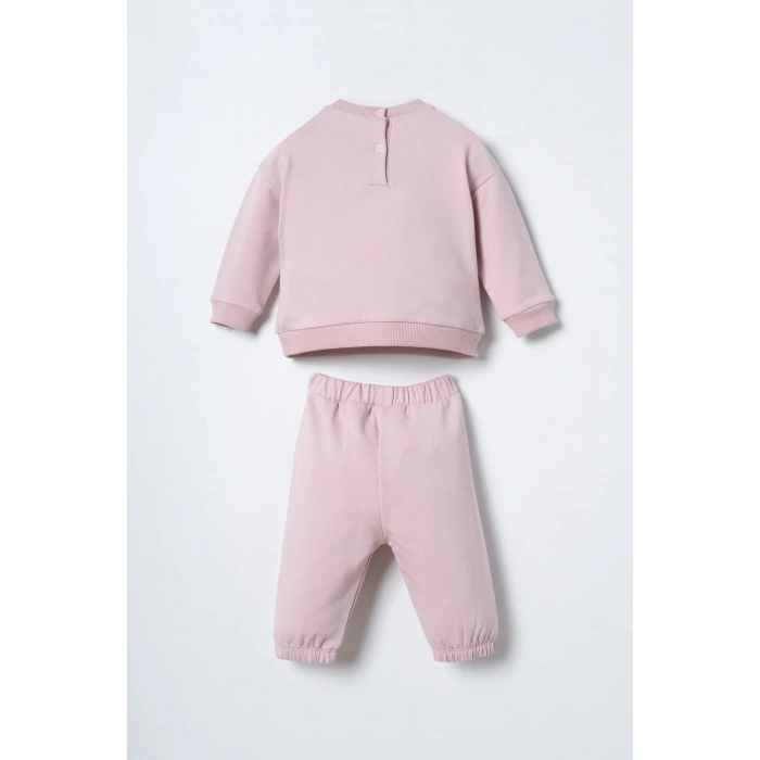 U.S.POLO ASSN. KIZ BEBEK 2Lİ TAKIM - PUDRA