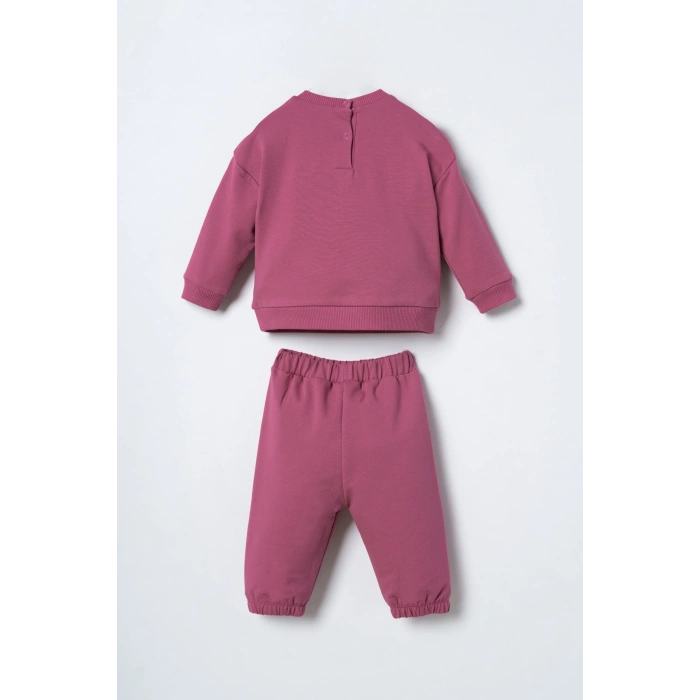 U.S.POLO ASSN. KIZ BEBEK 2Lİ TAKIM - K.LEYLAK