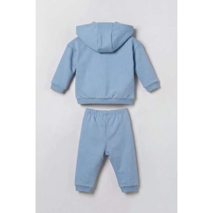 U.S.POLO ASSN. ERKEK BEBEK 3LÜ TAKIM - İNDİGO