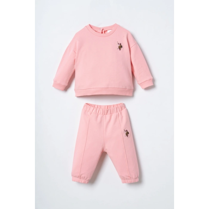 U.S.POLO ASSN. KIZ BEBEK 2Lİ TAKIM - SOMON