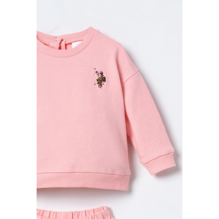 U.S.POLO ASSN. KIZ BEBEK 2Lİ TAKIM - SOMON