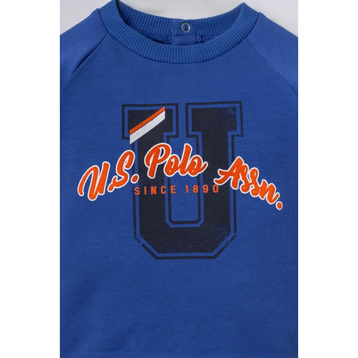 US.S.POLO ASSN. ERKEK BEBEK 2Lİ TAKIM - COBALT
