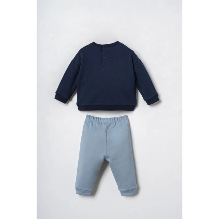 US.S.POLO ASSN. ERKEK BEBEK 2Lİ TAKIM - LACİVERT