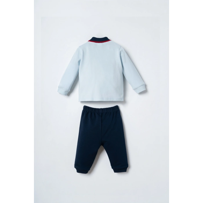U.S.POLO ASSN. ERKEK BEBEK 2Lİ TAKIM - MAVİ