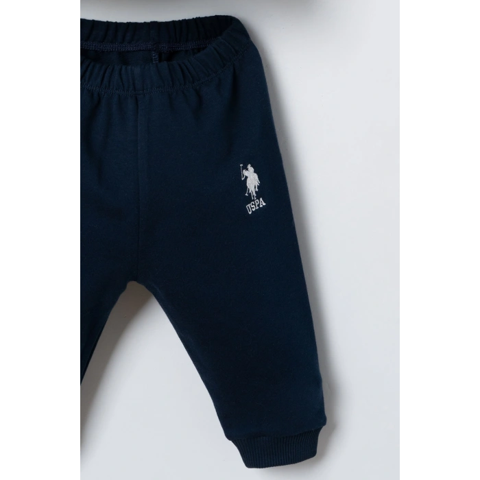 U.S.POLO ASSN. ERKEK BEBEK 2Lİ TAKIM - SU YEŞİLİ
