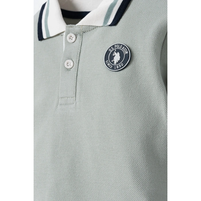 U.S.POLO ASSN. ERKEK BEBEK 2Lİ TAKIM - SU YEŞİLİ