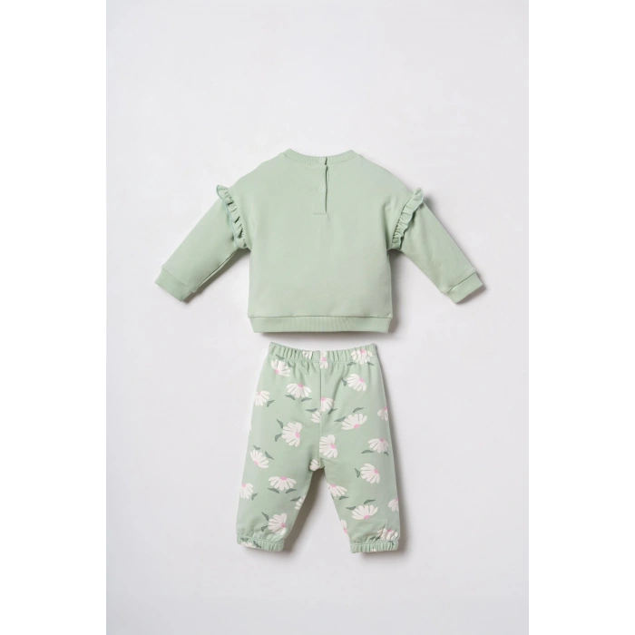 U.S.POLO ASSN. KIZ BEBEK 2Lİ TAKIM - Yeşil