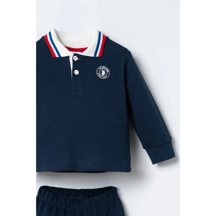 U.S.POLO ASSN. ERKEK BEBEK 2Lİ TAKIM - LACİVERT
