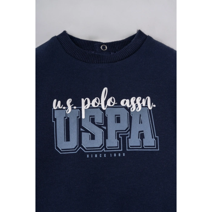 US.S.POLO ASSN. ERKEK BEBEK 2Lİ TAKIM - LACİVERT