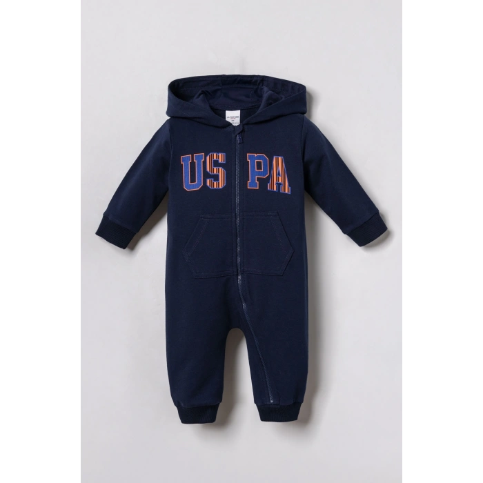 U.S.POLO ASSN. ERKEK BEBEK PATİKSİZ TULUM - LACİVERT