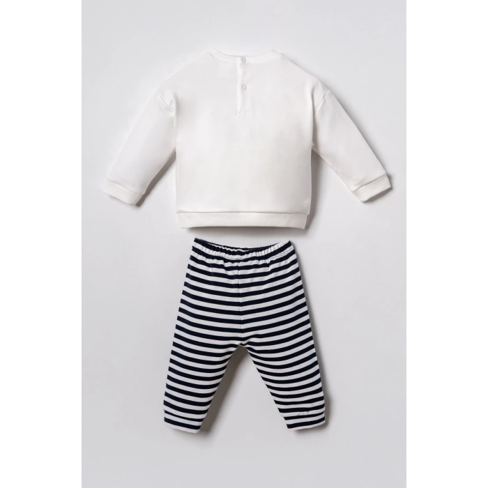 US.S.POLO ASSN. ERKEK BEBEK 2Lİ TAKIM - Beyaz