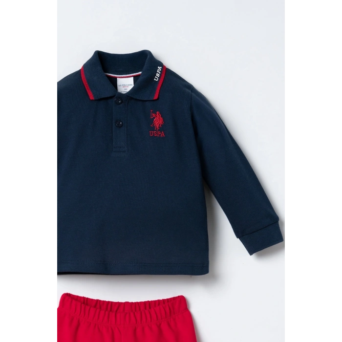U.S.POLO ASSN. ERKEK BEBEK 2Lİ TAKIM - LACİVERT