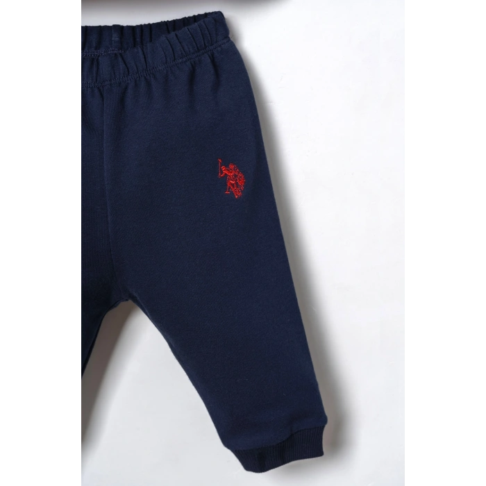 US.S.POLO ASSN. ERKEK BEBEK 2Lİ TAKIM - KIRMIZI