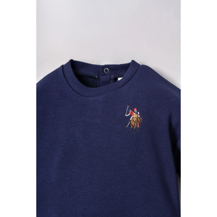 US.S.POLO ASSN. ERKEK BEBEK 2Lİ TAKIM - LACİVERT