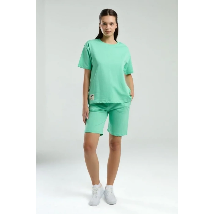 ANNE KIZ BERMUDA TAKIM - BAMBU