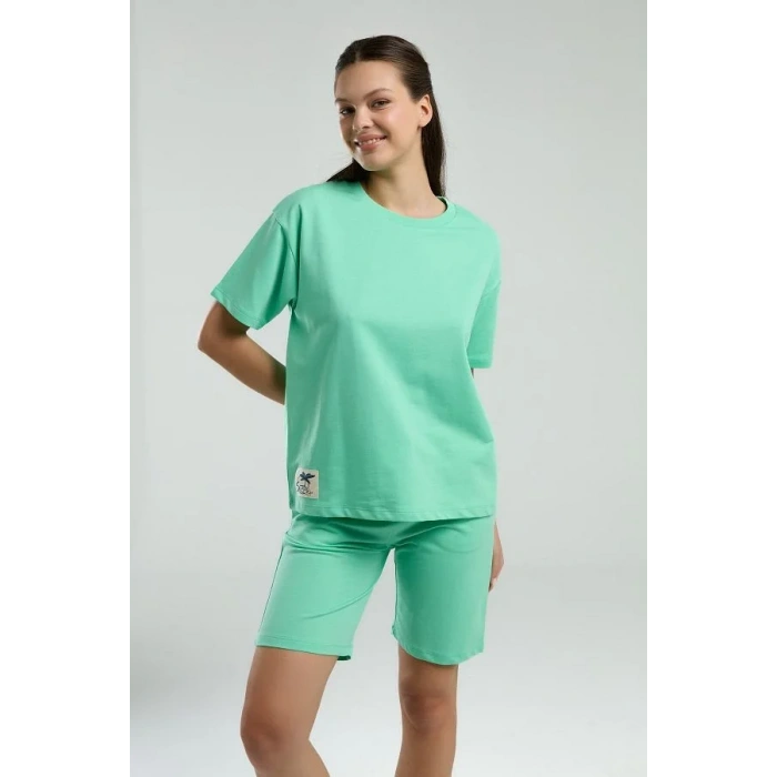 ANNE KIZ BERMUDA TAKIM - BAMBU