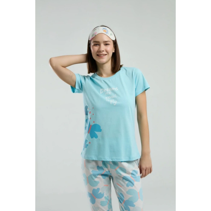 ANNE-KIZ İKİLİ TAKIM - AÇIK MAVİ