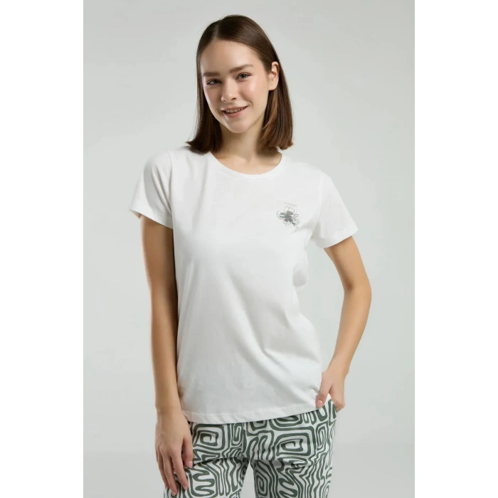 ARNETTA ANNE/KIZ İKİLİ TAKIM - Beyaz