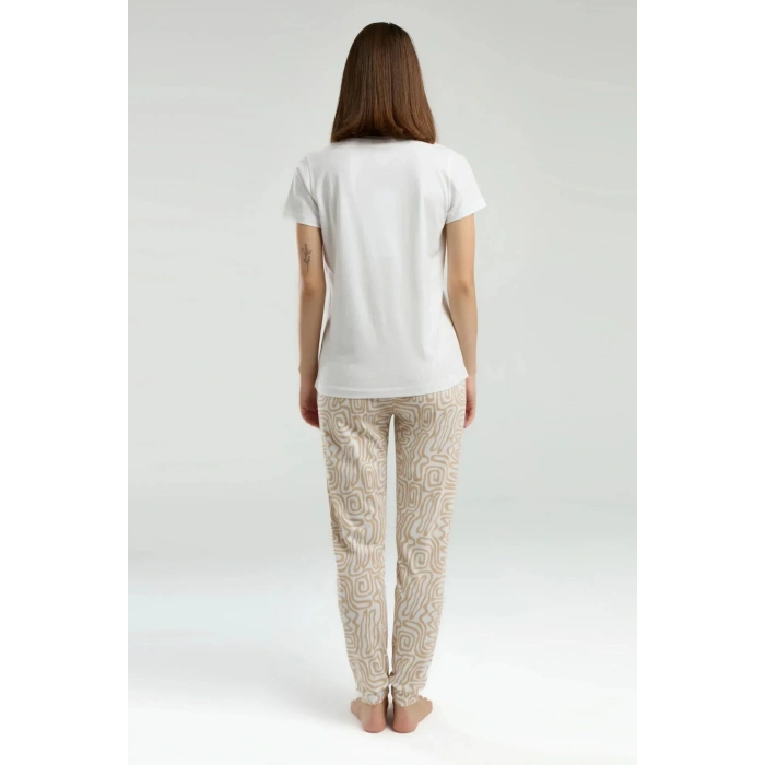 ARNETTA ANNE/KIZ İKİLİ TAKIM - Beyaz-2