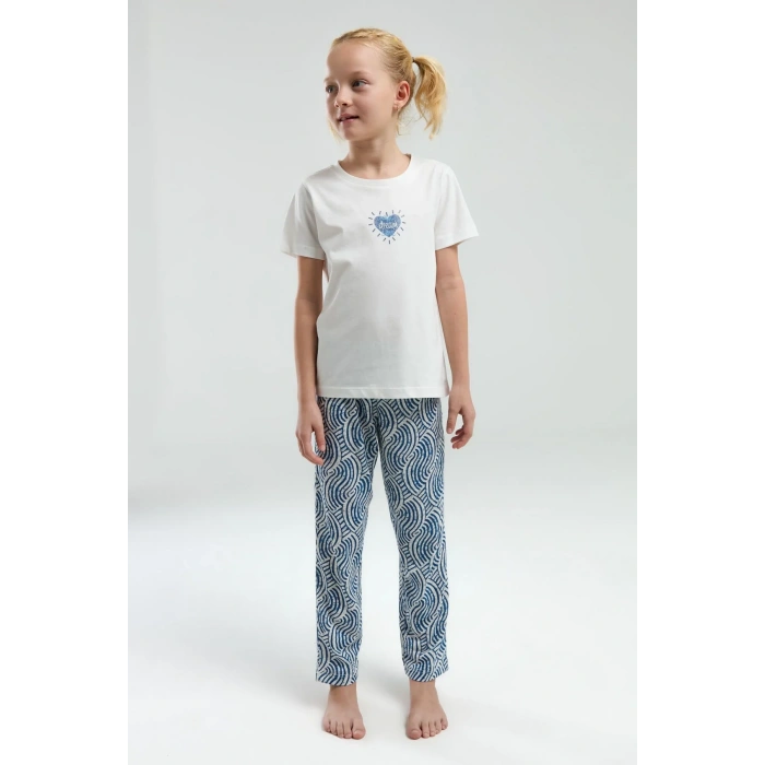 ARNETTA ANNE/KIZ İKİLİ TAKIM - Beyaz