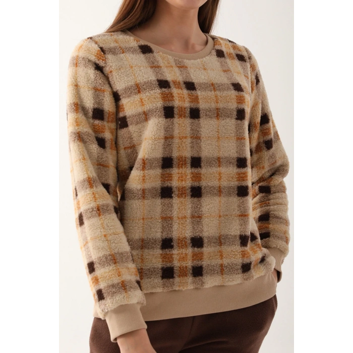 ARNETTA ANNE KIZ İKİLİ TAKIM - KOYU BEJ