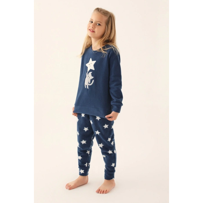 ARNETTA ANNE KIZ İKİLİ TAKIM - KOYU İNDİGO