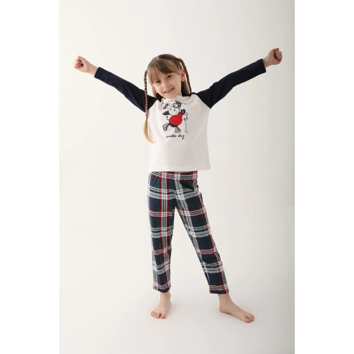 ARNETTA ANNE KIZ İKİLİ TAKIM - KREM