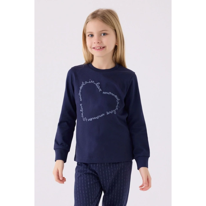 ARNETTA ANNE KIZ İKİLİ TAKIM - LACİVERT