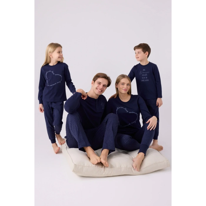 ARNETTA ANNE KIZ İKİLİ TAKIM - LACİVERT