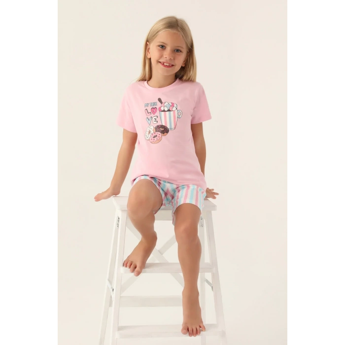 ARNETTA ANNE KIZ ŞORT TAKIM - AÇIK MAVİ