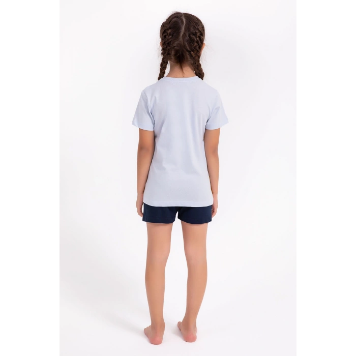 ARNETTA ANNE-KIZ ŞORT TAKIMI - GÖKYÜZÜ