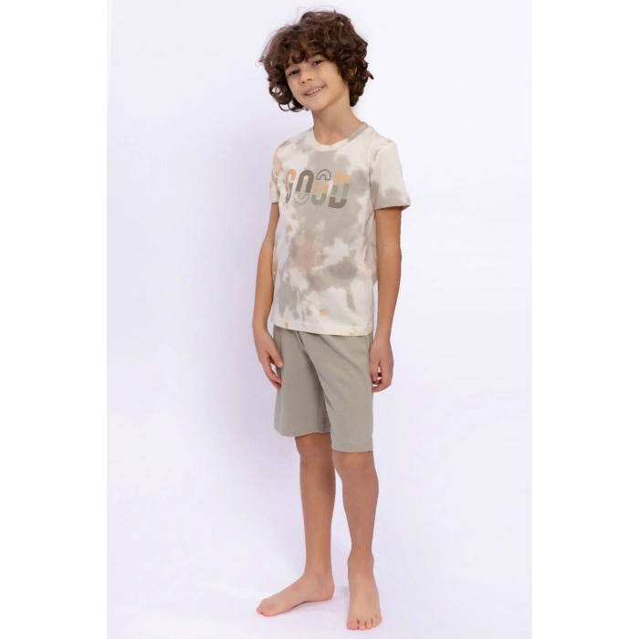 ARNETTA BABA OĞUL BERMUDA TAKIM - FİL DİŞİ