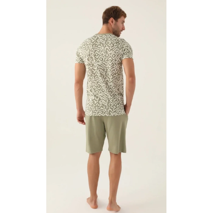 ARNETTA BABA OĞUL BERMUDA TAKIM - KREM