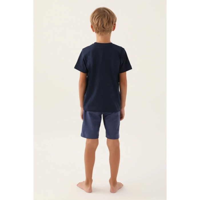 ARNETTA BABA OĞUL BERMUDA TAKIM - LACİVERT