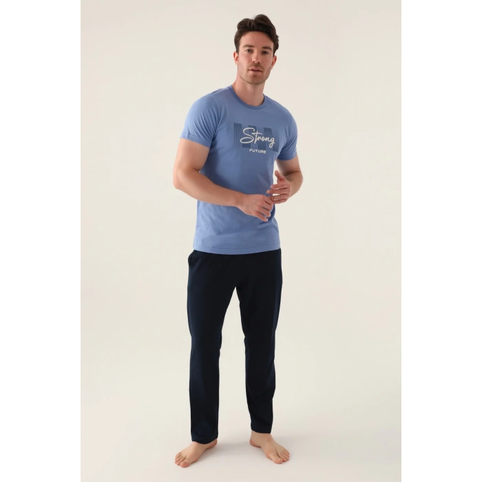 ARNETTA ERKEK İKİLİ TAKIM - AÇIK İNDİGO