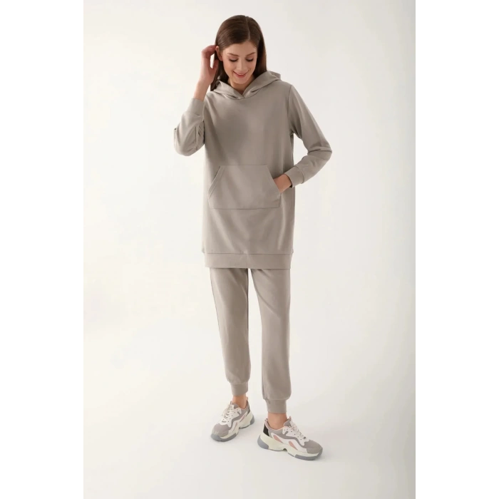 ARNETTA KADIN EŞOFMAN TAKIMI - GRİ