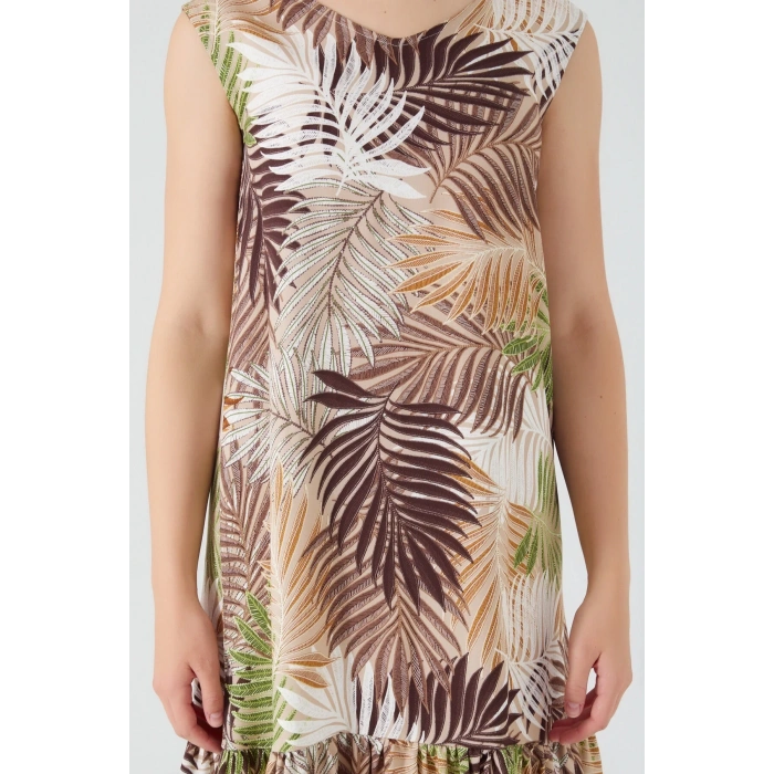 ARNETTA KADIN GECELİK - VİZON