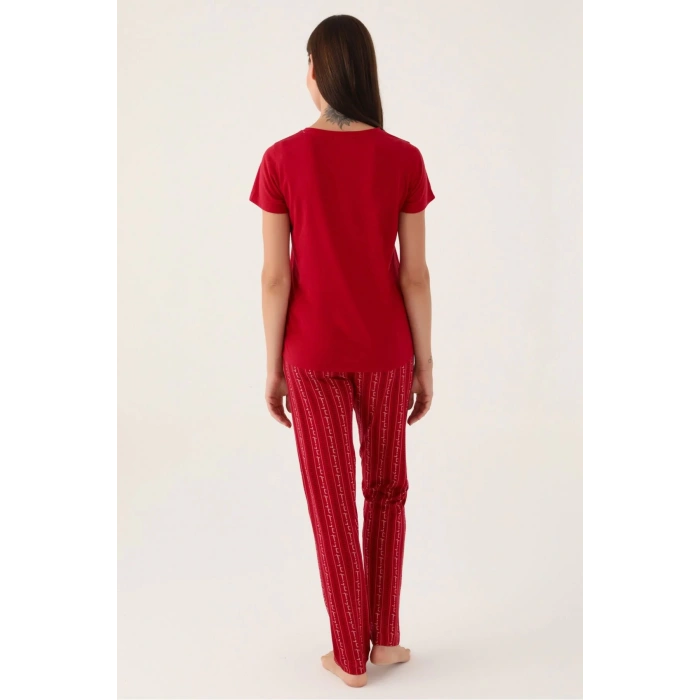 ARNETTA KADIN İKİLİ TAKIM - BORDO