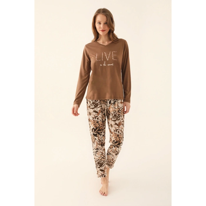 ARNETTA KADIN İKİLİ TAKIM - KOKONAT