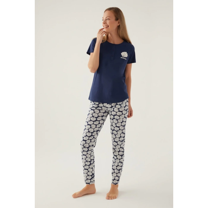 ARNETTA KADIN İKİLİ TAKIM - KOYU İNDİGO