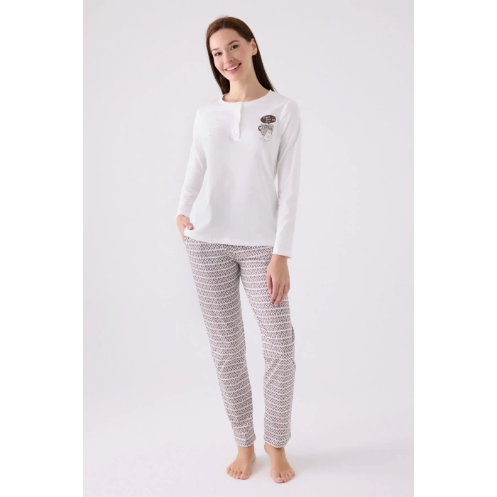 ARNETTA KADIN İKİLİ TAKIM - KREM