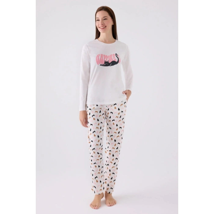 ARNETTA KADIN İKİLİ TAKIM - KREM