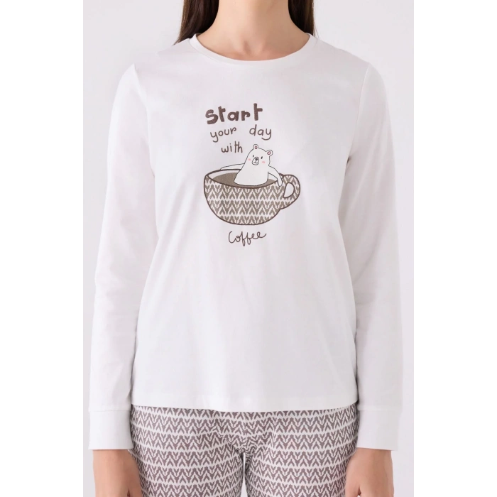 ARNETTA KADIN İKİLİ TAKIM - KREM