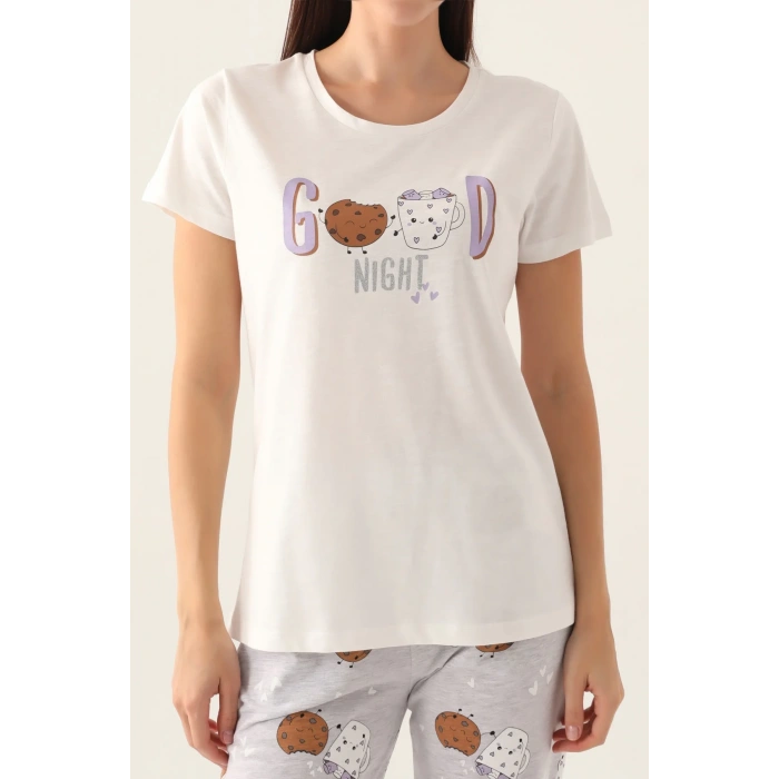 ARNETTA KADIN İKİLİ TAKIM - KREM