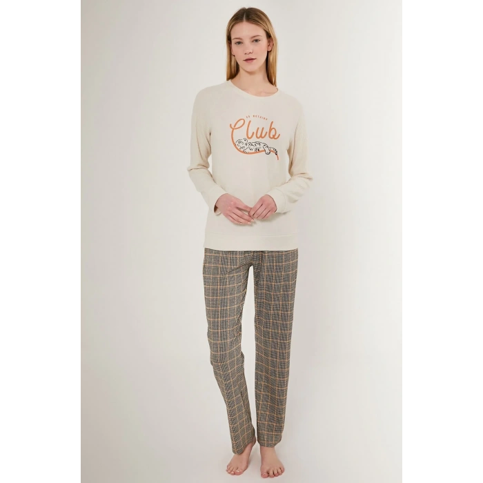 ARNETTA KADIN İKİLİ TAKIM - KREM RENGİ