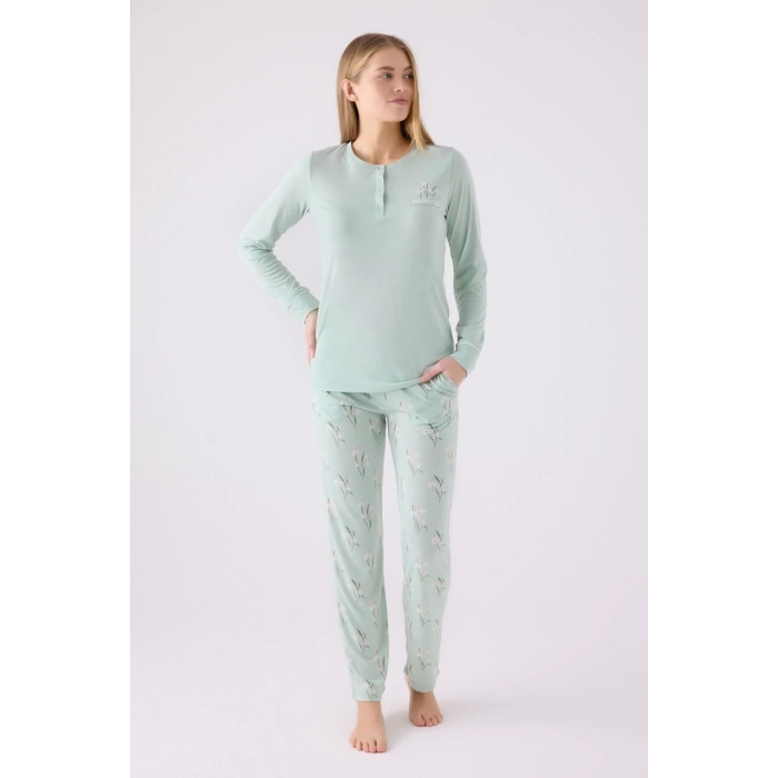 ARNETTA KADIN İKİLİ TAKIM - NİL YEŞİL